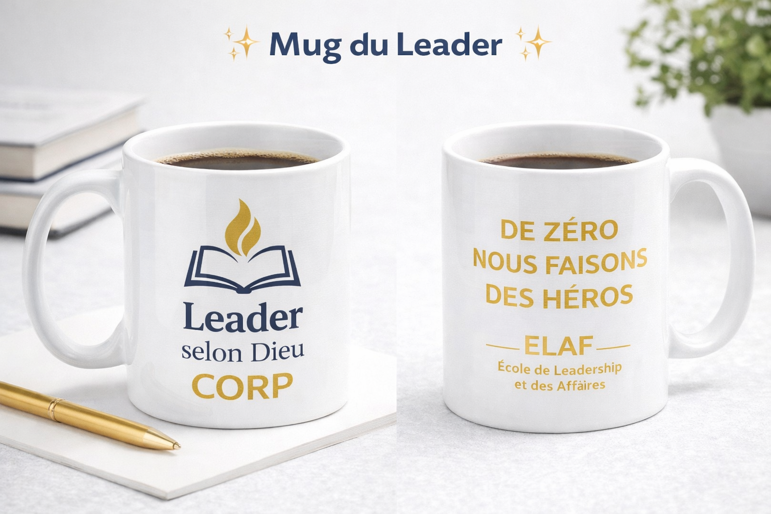 Mug du leader CORP
